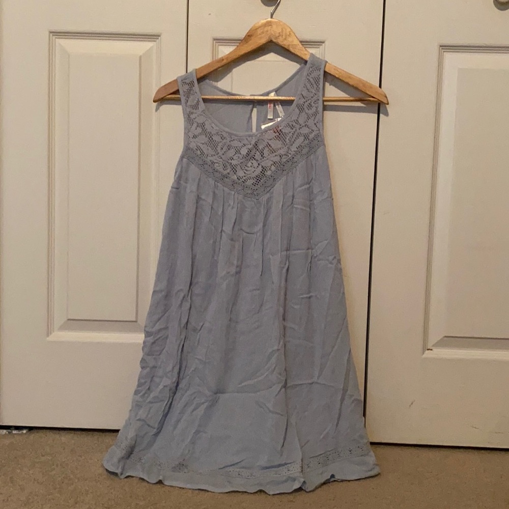 True Destiny Blue Tank Dress